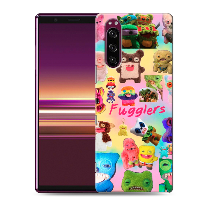 Пластиковый чехол на Sony Xperia 5 с принтом Флагер Fuggler Пластиковый чехол на Sony Xperia 5 с принтом Флагер Fuggler