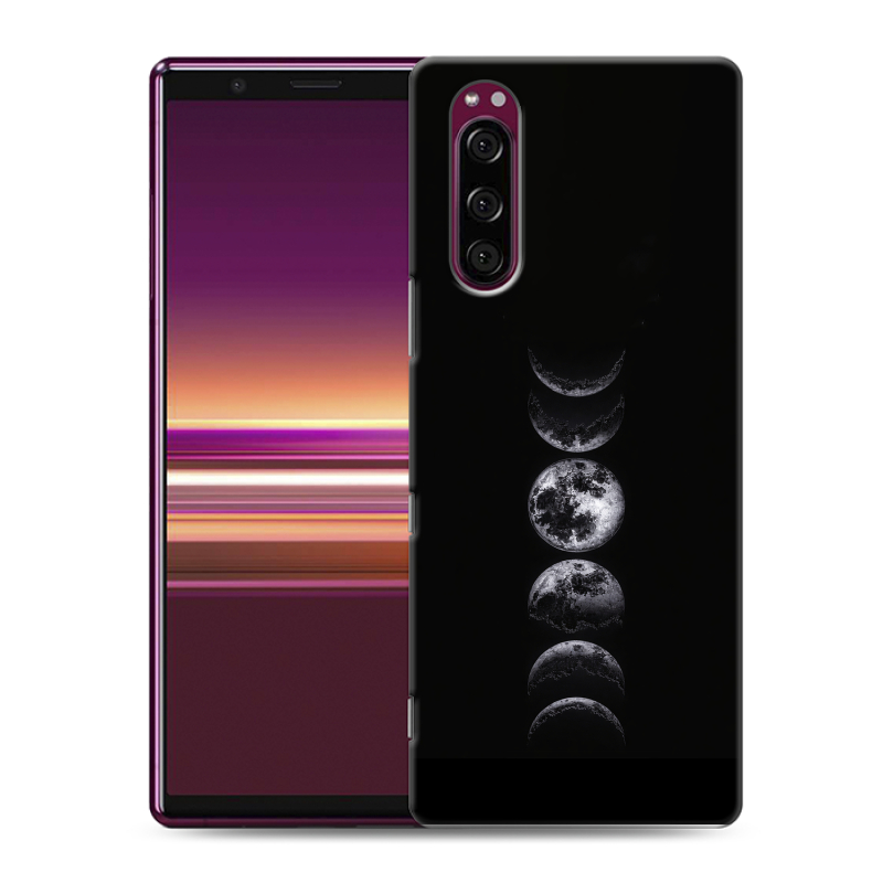 Пластиковый чехол на Sony Xperia 5 с принтом женский Пластиковый чехол на Sony Xperia 5 с принтом женский