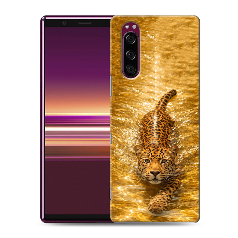 Пластиковый чехол на Sony Xperia 5 с принтом женский Пластиковый чехол на Sony Xperia 5 с принтом женский