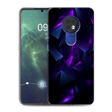 Силиконовый чехол на Nokia 6.2 с принтом Абстракиция Силиконовый чехол на Nokia 6.2 с принтом Абстракиция