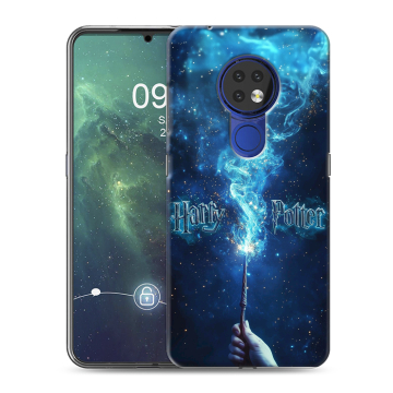 Силиконовый чехол на Nokia 6.2 с принтом Harry Potter Гарри Поттер Силиконовый чехол на Nokia 6.2 с принтом Harry Potter Гарри Поттер