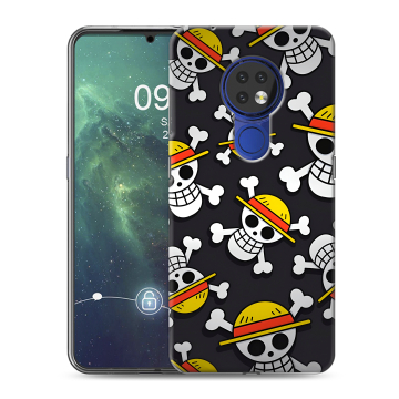 Силиконовый чехол на Nokia 6.2 с принтом One Piece Ван Пис