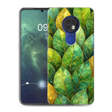 Силиконовый чехол на Nokia 6.2 с принтом женский Силиконовый чехол на Nokia 6.2 с принтом женский