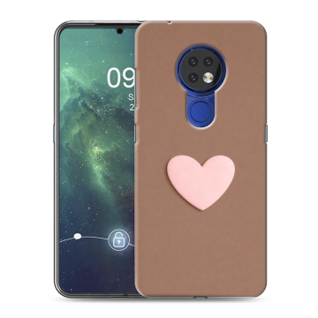 Силиконовый чехол на Nokia 6.2 с принтом женский Силиконовый чехол на Nokia 6.2 с принтом женский