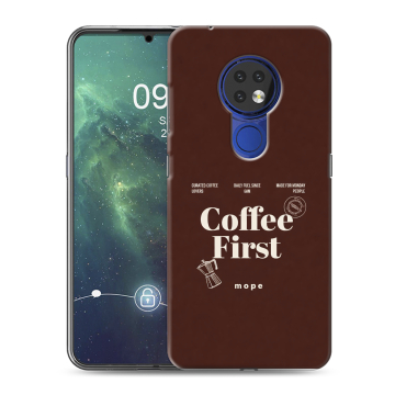 Силиконовый чехол на Nokia 6.2 с принтом женский Силиконовый чехол на Nokia 6.2 с принтом женский