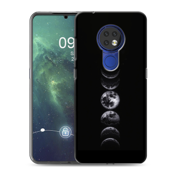Силиконовый чехол на Nokia 6.2 с принтом женский Силиконовый чехол на Nokia 6.2 с принтом женский