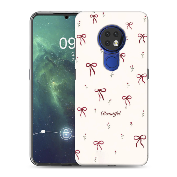 Силиконовый чехол на Nokia 6.2 с принтом для девочек