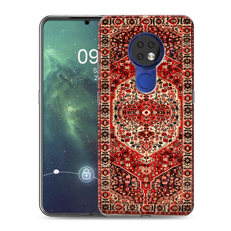Силиконовый чехол на Nokia 6.2 с принтом Ковер Силиконовый чехол на Nokia 6.2 с принтом Ковер