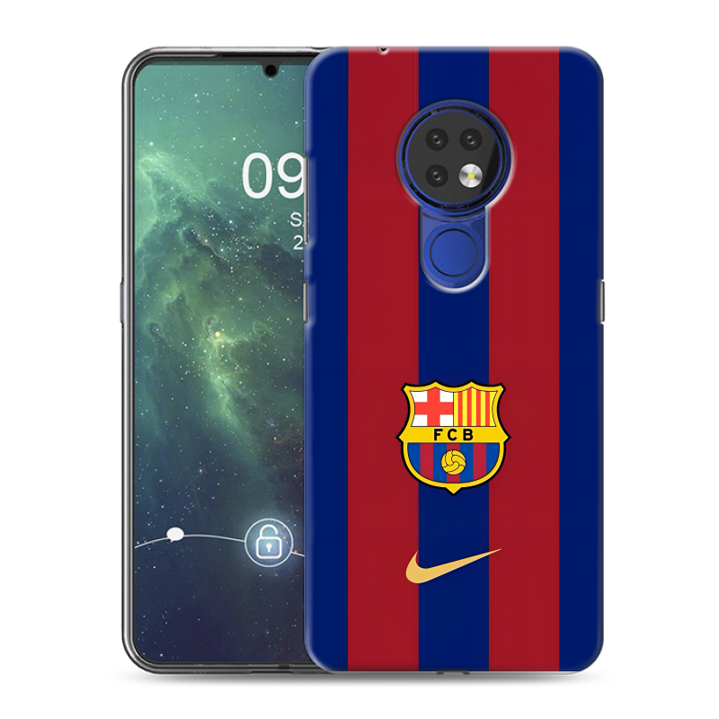 Силиконовый чехол на Nokia 6.2 с принтом Барселона Barcelona Силиконовый чехол на Nokia 6.2 с принтом Барселона Barcelona