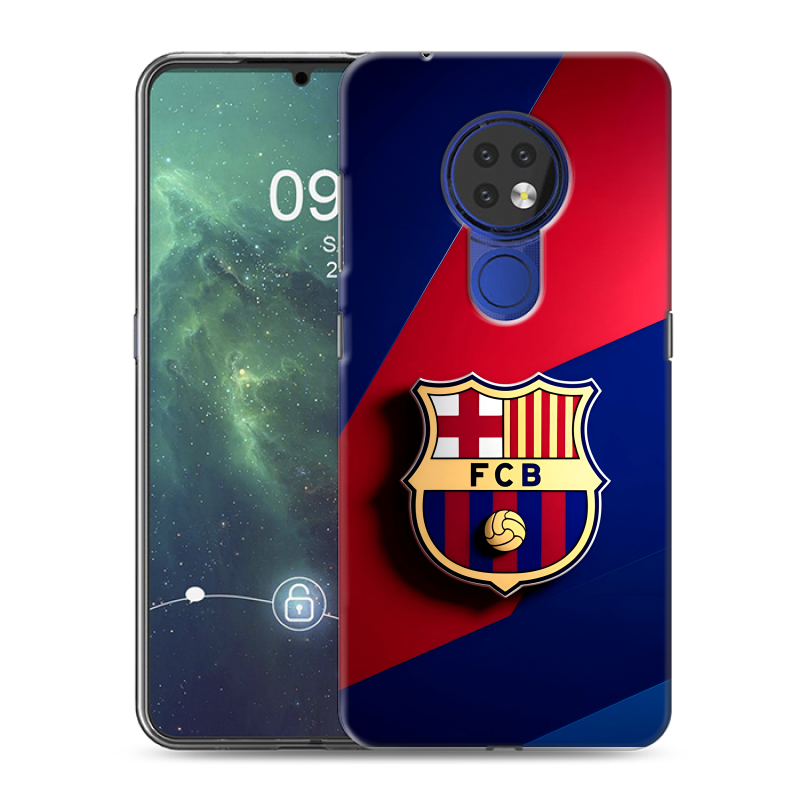 Силиконовый чехол на Nokia 6.2 с принтом Барселона Barcelona Силиконовый чехол на Nokia 6.2 с принтом Барселона Barcelona