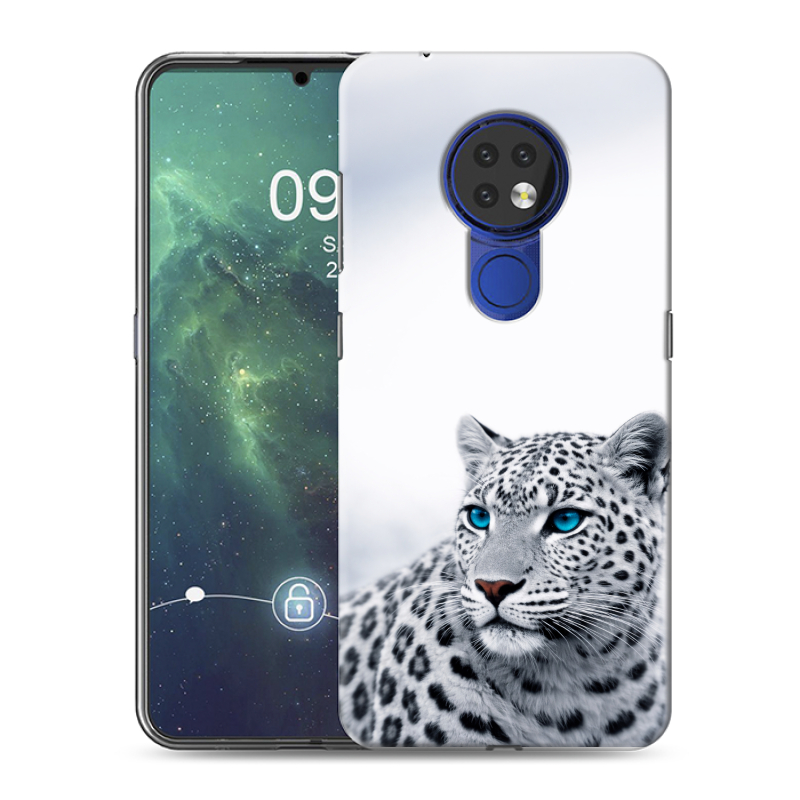 Силиконовый чехол на Nokia 6.2 с принтом женский Силиконовый чехол на Nokia 6.2 с принтом женский