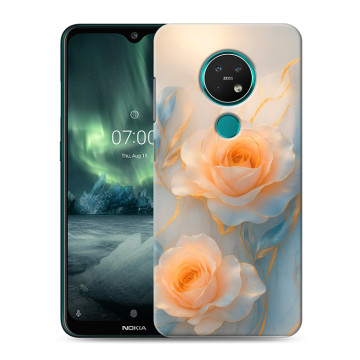 Силиконовый чехол на Nokia 7.2 с принтом Женский Силиконовый чехол на Nokia 7.2 с принтом Женский