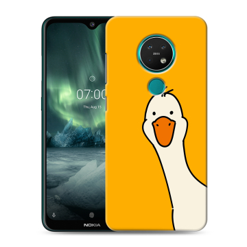 Силиконовый чехол на Nokia 7.2 с принтом Утка Силиконовый чехол на Nokia 7.2 с принтом Утка