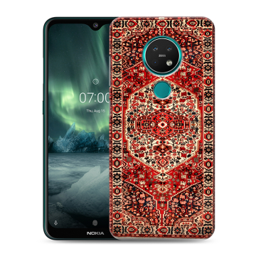 Силиконовый чехол на Nokia 7.2 с принтом Ковер