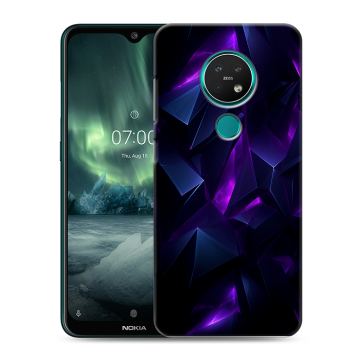 Силиконовый чехол на Nokia 7.2 с принтом Абстракиция