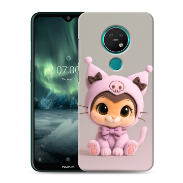 Силиконовый чехол на Nokia 7.2 с принтом Куроми Kuromi Силиконовый чехол на Nokia 7.2 с принтом Куроми Kuromi