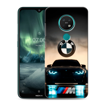 Силиконовый чехол на Nokia 7.2 с принтом БМВ BMW Силиконовый чехол на Nokia 7.2 с принтом БМВ BMW