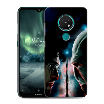 Силиконовый чехол на Nokia 7.2 с принтом Гарри Поттер Harry Potter