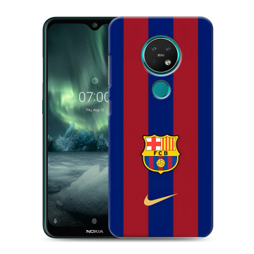 Силиконовый чехол на Nokia 7.2 с принтом Барселона Barcelona Силиконовый чехол на Nokia 7.2 с принтом Барселона Barcelona