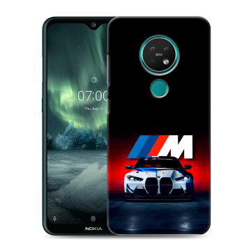 Силиконовый чехол на Nokia 7.2 с принтом БМВ BMW Силиконовый чехол на Nokia 7.2 с принтом БМВ BMW