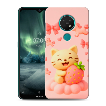 Силиконовый чехол на Nokia 7.2 с принтом для девочек Силиконовый чехол на Nokia 7.2 с принтом для девочек