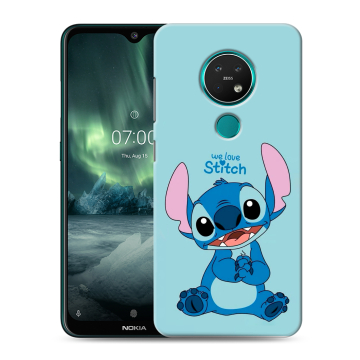 Силиконовый чехол на Nokia 7.2 с принтом Лило и Стич
