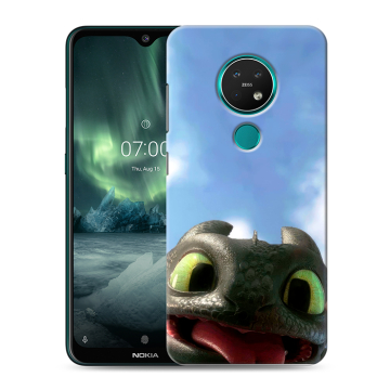 Силиконовый чехол на Nokia 7.2 с принтом Как приручить дракона Силиконовый чехол на Nokia 7.2 с принтом Как приручить дракона