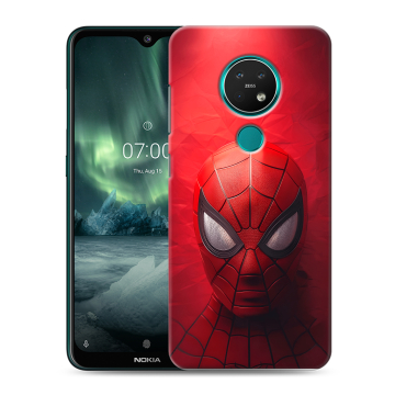Силиконовый чехол на Nokia 7.2 с принтом Spiderman Человек паук Силиконовый чехол на Nokia 7.2 с принтом Spiderman Человек паук