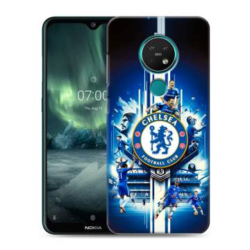Силиконовый чехол на Nokia 7.2 с принтом Chelsea Челси