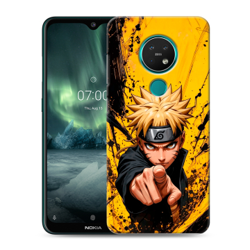 Силиконовый чехол на Nokia 7.2 с принтом Naruto Наруто Силиконовый чехол на Nokia 7.2 с принтом Naruto Наруто