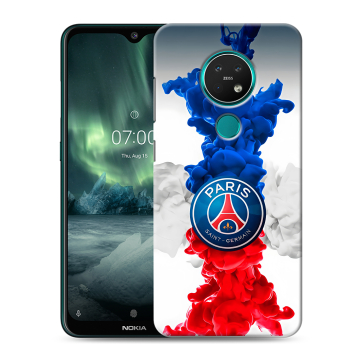 Силиконовый чехол на Nokia 7.2 с принтом PSG ПСЖ