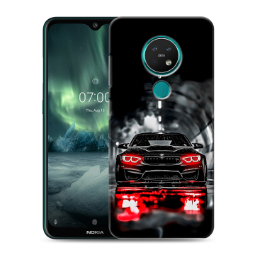 Силиконовый чехол на Nokia 7.2 с принтом BMW БМВ Силиконовый чехол на Nokia 7.2 с принтом BMW БМВ