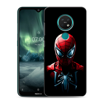 Силиконовый чехол на Nokia 7.2 с принтом Spiderman Человек паук