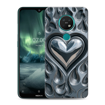 Силиконовый чехол на Nokia 7.2 с принтом Y2K Силиконовый чехол на Nokia 7.2 с принтом Y2K