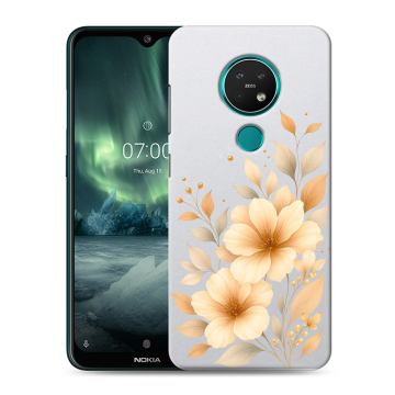 Силиконовый чехол на Nokia 7.2 с принтом для девушки