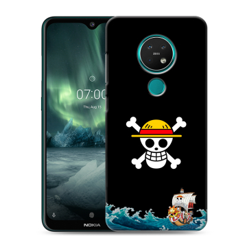 Силиконовый чехол на Nokia 7.2 с принтом One Piece Ван Пис Силиконовый чехол на Nokia 7.2 с принтом One Piece Ван Пис