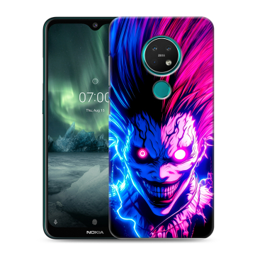 Силиконовый чехол на Nokia 7.2 с принтом Death note Тетрадь смерти