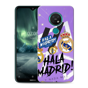 Силиконовый чехол на Nokia 7.2 с принтом Real Madrid Реал Мадрид Силиконовый чехол на Nokia 7.2 с принтом Real Madrid Реал Мадрид