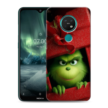 Силиконовый чехол на Nokia 7.2 с принтом Новый год