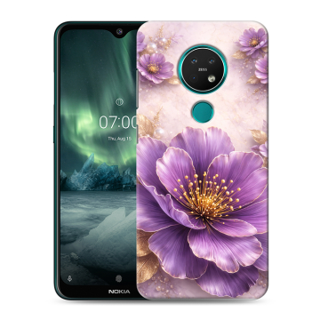 Силиконовый чехол на Nokia 7.2 с принтом женский Силиконовый чехол на Nokia 7.2 с принтом женский