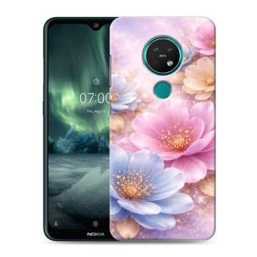 Силиконовый чехол на Nokia 7.2 с принтом женский Силиконовый чехол на Nokia 7.2 с принтом женский