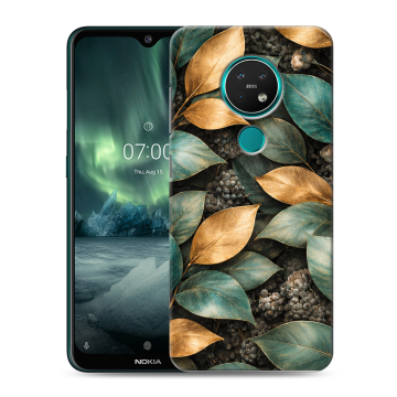 Силиконовый чехол на Nokia 7.2 с принтом женский Силиконовый чехол на Nokia 7.2 с принтом женский