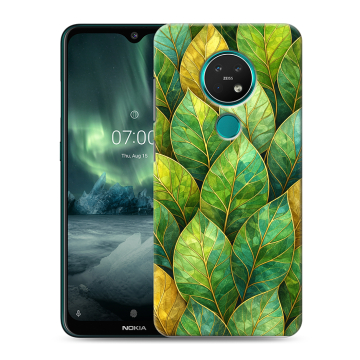 Силиконовый чехол на Nokia 7.2 с принтом женский Силиконовый чехол на Nokia 7.2 с принтом женский