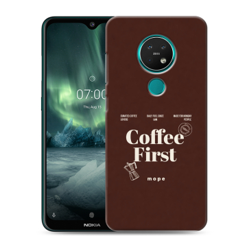 Силиконовый чехол на Nokia 7.2 с принтом женский Силиконовый чехол на Nokia 7.2 с принтом женский