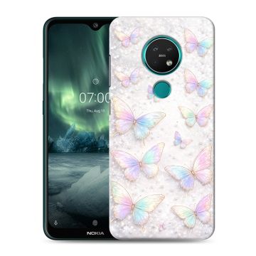 Силиконовый чехол на Nokia 7.2 с принтом женский Силиконовый чехол на Nokia 7.2 с принтом женский