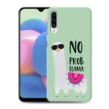 Силиконовый чехол на Samsung Galaxy A30s с принтом Лама Силиконовый чехол на Samsung Galaxy A30s с принтом Лама