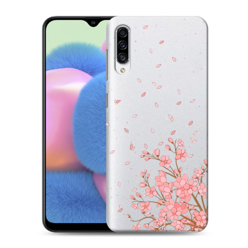 Силиконовый чехол на Samsung Galaxy A30s с принтом Ветка сакуры