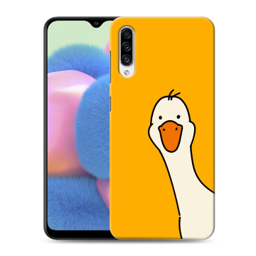 Силиконовый чехол на Samsung Galaxy A30s с принтом Утка
