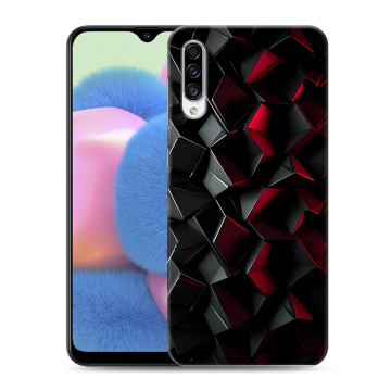 Силиконовый чехол на Samsung Galaxy A30s с принтом Абстракция