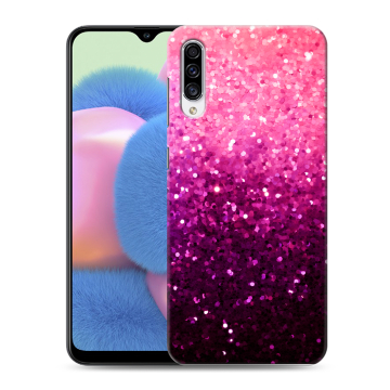 Силиконовый чехол на Samsung Galaxy A30s с принтом Блестки Силиконовый чехол на Samsung Galaxy A30s с принтом Блестки
